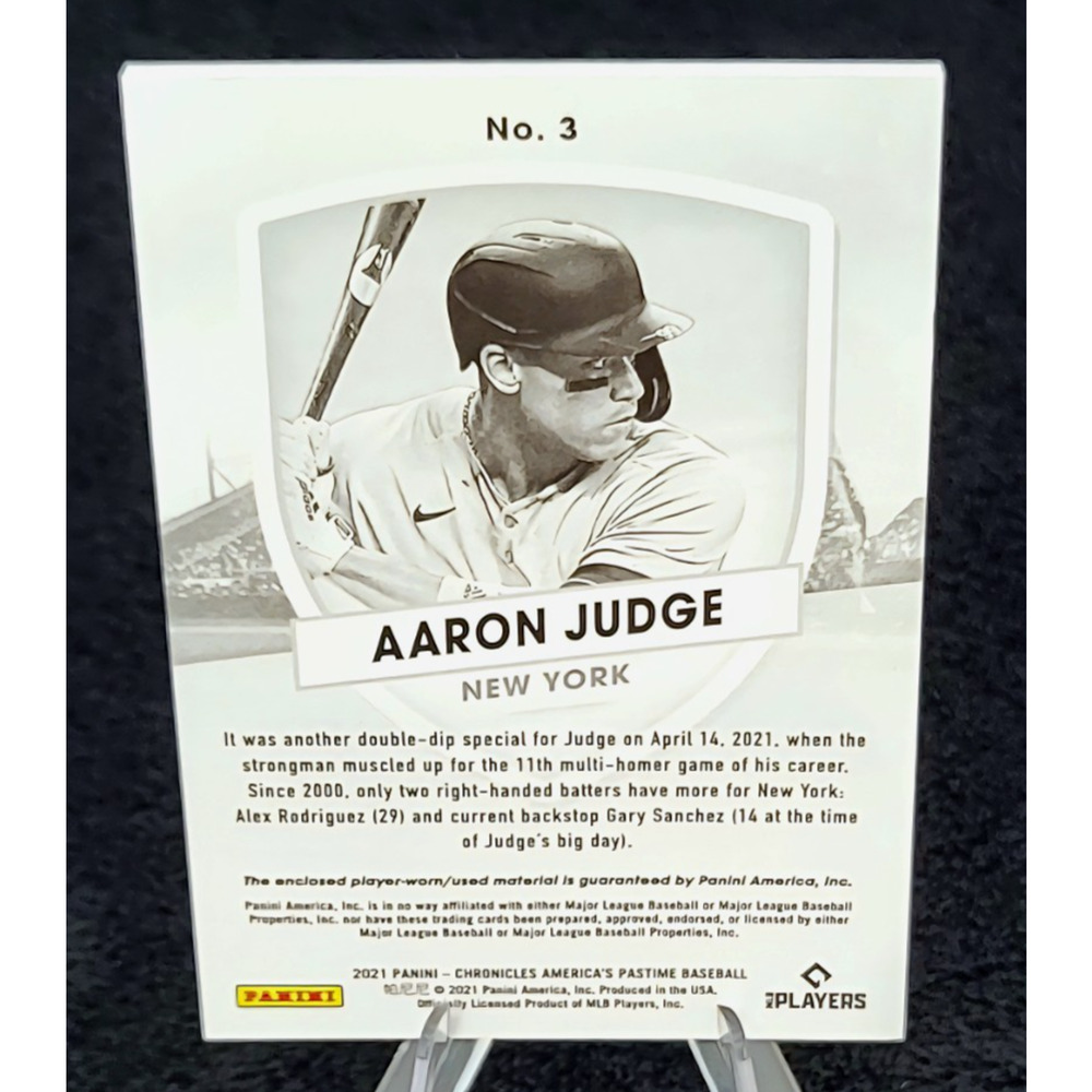 Aaron Judge Inserts plus Pinstripe Patch Baseball Card Lot, New York Yankees - Picture 3 of 9